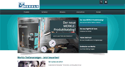 Desktop Screenshot of merkle.at